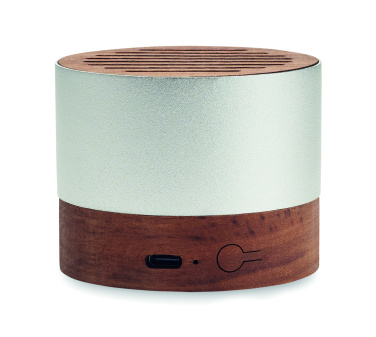 Logotrade promotional giveaway image of: Recycled aluminium speaker