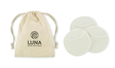 Logo trade promotional merchandise image of: Reusable face cleaning pad set