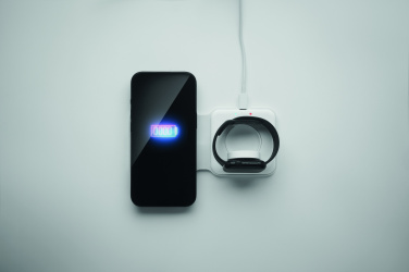 Logo trade advertising product photo of: 2 in 1 foldable charger 15W