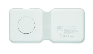 Logo trade promotional giveaways picture of: 2 in 1 foldable charger 15W