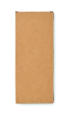 Logo trade corporate gift photo of: 4 reusable glass straws