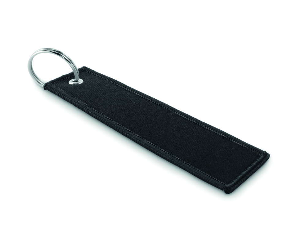 Logo trade promotional merchandise photo of: Remove before flight key ring