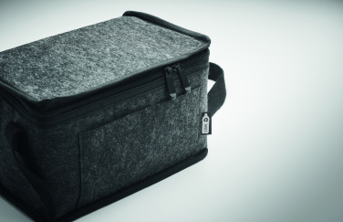 Logo trade promotional merchandise picture of: RPET felt cooler bag