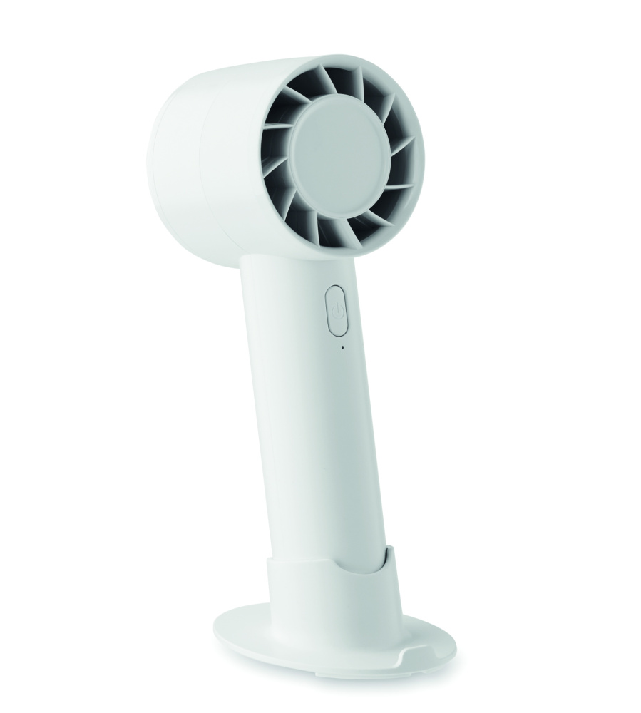 Logo trade promotional item photo of: Small portable fan 2000 mAh