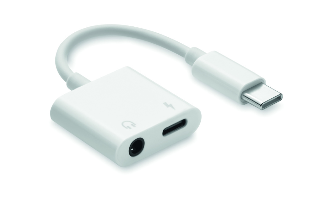 Logo trade corporate gifts image of: ABS jack audio splitter type C