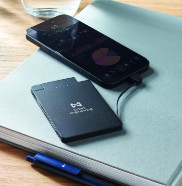 Logo trade advertising products image of: Magnetic power bank 2500 mAh