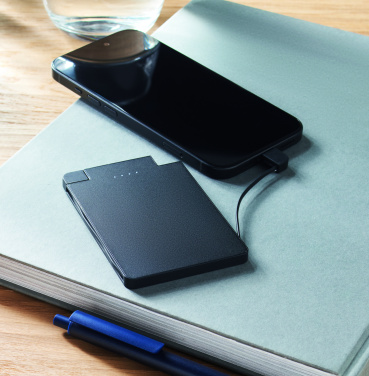Logo trade promotional item photo of: Magnetic power bank 2500 mAh