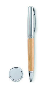Logo trade promotional merchandise photo of: Metal twist ball pen in tube