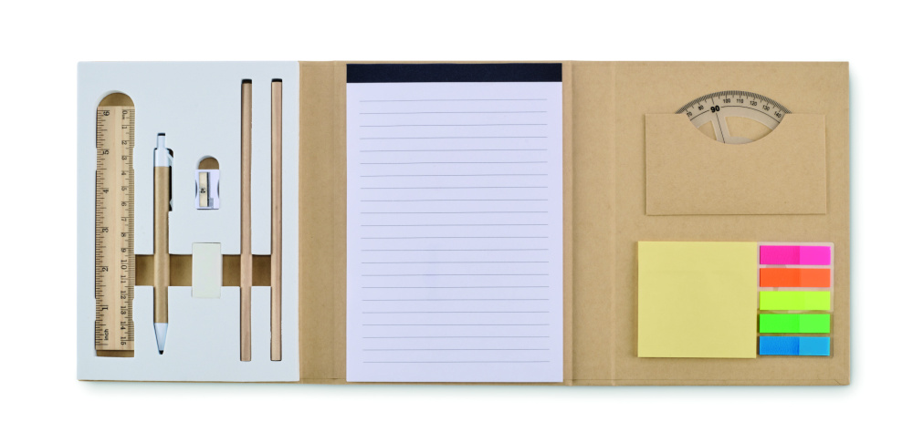 Logotrade promotional gift image of: Stationary set with notepad