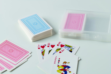 Logo trade promotional items image of: Set of classic playing cards