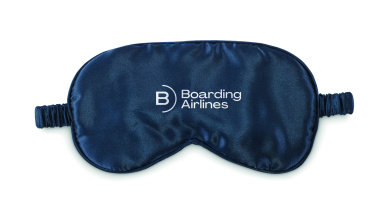 Logotrade promotional item picture of: Soft polyester eye mask