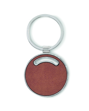 Logo trade advertising product photo of: Round shape key ring