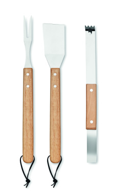 Logo trade promotional merchandise picture of: Oakwood barbecue set