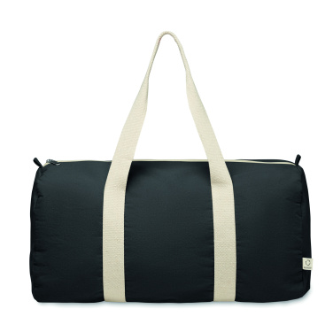 Logotrade promotional item image of: Recycled cotton sports bag