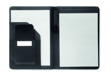 Logo trade promotional gift photo of: A5 portfolio 300D RPET