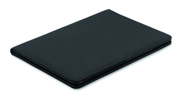 Logo trade promotional gift photo of: A5 portfolio 300D RPET