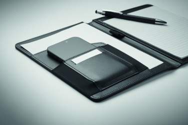 Logo trade promotional items picture of: A5 portfolio 300D RPET