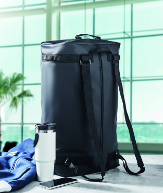 Logo trade corporate gifts image of: Travel tarpaulin duffle bag
