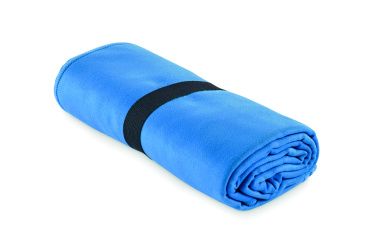 Logo trade business gift photo of: Double sided microfibre towel