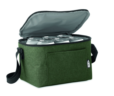 Logo trade promotional gifts picture of: 600D RPET Cooler bag for cans