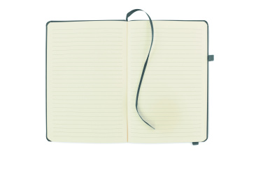 Logotrade promotional item picture of: Recycled Leather A5 notebook