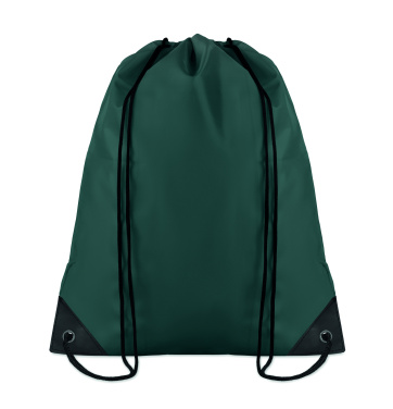 Logo trade promotional giveaways image of: 190T Polyester drawstring bag