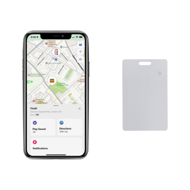 Logo trade promotional product photo of: Findit RCS rplastic ultra-thin finder card rechargeable