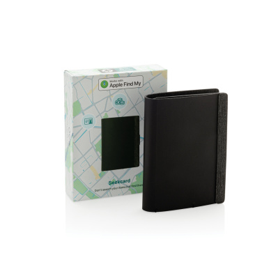 Logo trade promotional items picture of: Seekcard RCS rpolyester card wallet with worldwide locating