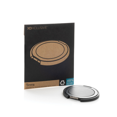 Logo trade promotional gifts picture of: Terra Magnetic RCS rplastic magnetic phone holder with ring