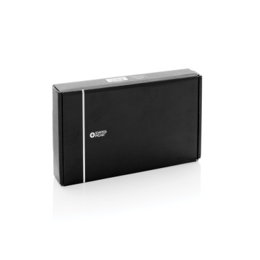 Logo trade promotional giveaways image of: Swiss Peak RCS recycled travel case with 3 in 1 charger