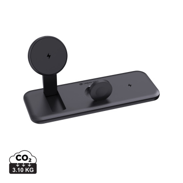 Logo trade corporate gifts image of: Urban Vitamin Torrance 3 in 1 magnetic 15W charger