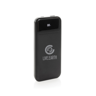 Logo trade promotional merchandise picture of: Turbopack RCS rplastic powerbank 10.000 integrated cables