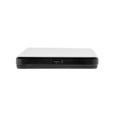 Logotrade promotional product picture of: Orion RCS recycled aluminum 5000 mah 5W magnetic powerbank