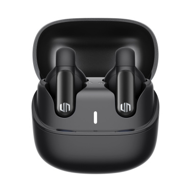 Logo trade business gift photo of: Urban Vitamin Long Beach ENC rplastic wireless earbuds