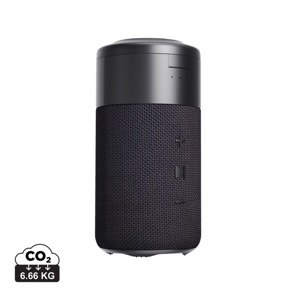Logotrade promotional giveaway image of: Urban Vitamin Anaheim RCS recycled 10W speaker 15W charger