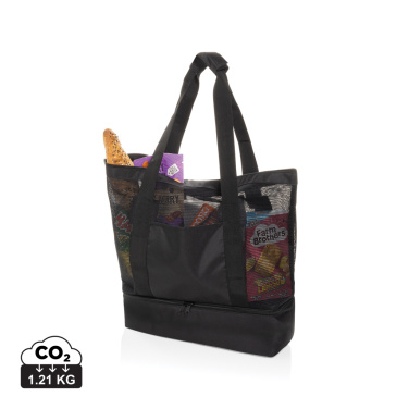 Logo trade corporate gifts image of: Iqlo Aware™ RPET 2-in-1 cooler tote
