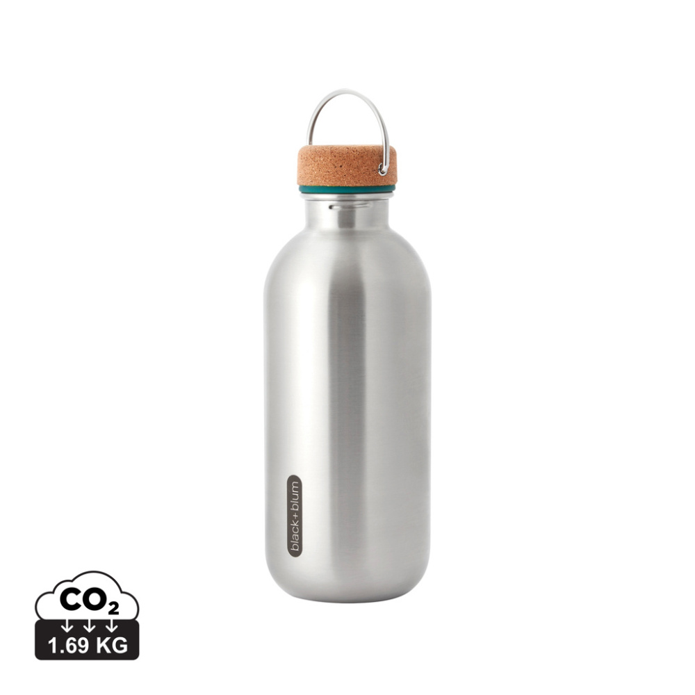 Logo trade promotional merchandise image of: Black+Blum Steel Water Bottle 600ml