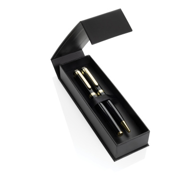 Logotrade advertising products photo of: Swiss Peak Luca RCS recycled brass deluxe pen set