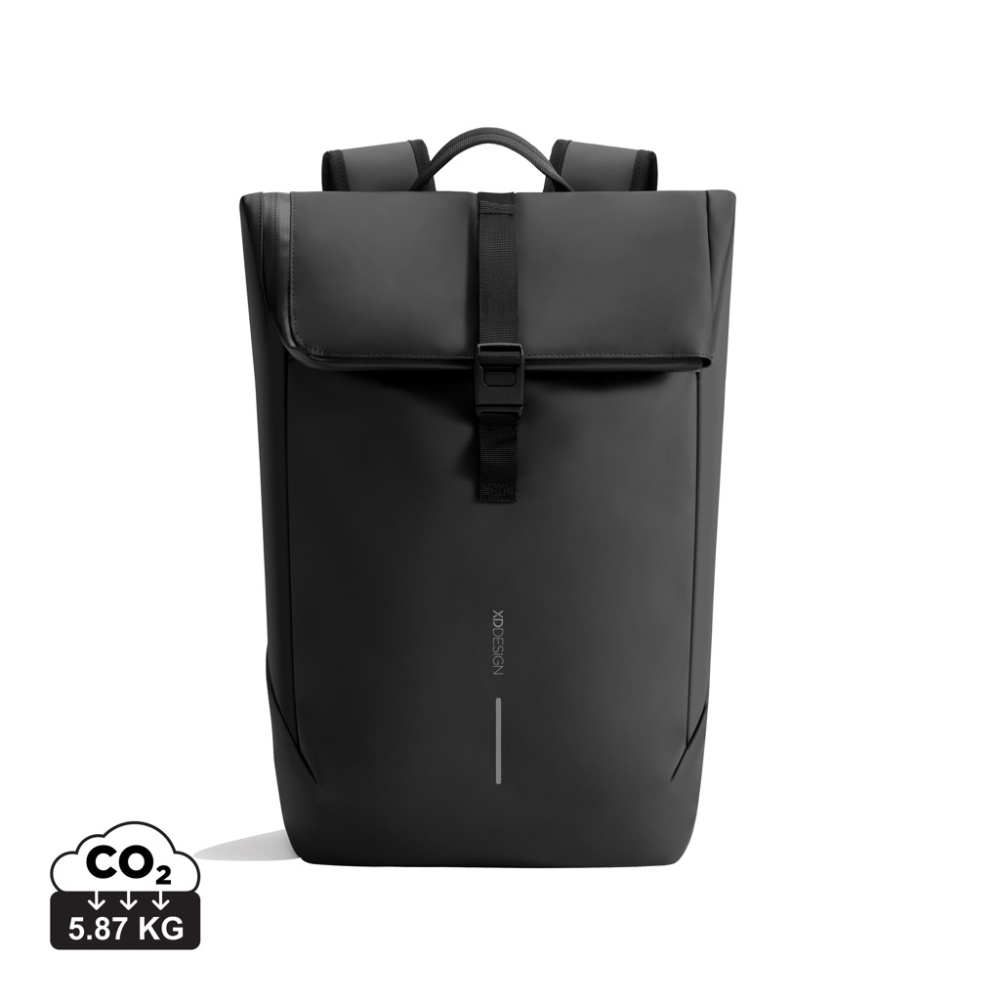 Logo trade corporate gifts picture of: Urban Water Resistant Flap-top Backpack