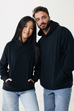 Logo trade promotional product photo of: Iqoniq Yengo recycled cotton hoodie with sidepockets