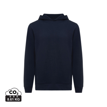 Logotrade business gifts photo of: Iqoniq Yengo recycled cotton hoodie with sidepockets