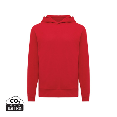 Logo trade promotional products picture of: Iqoniq Yengo recycled cotton hoodie with sidepockets
