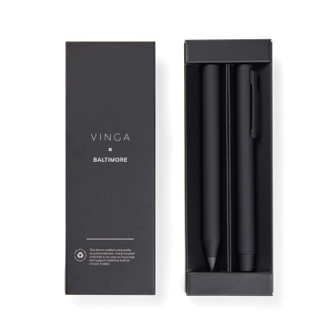 Logo trade business gift photo of: VINGA Baltimore RCS pen set