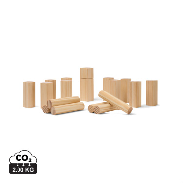 Logo trade promotional products image of: VINGA Kubb mini game