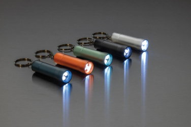 Logotrade promotional giveaways photo of: Flash RCS recycled aluminium keychain torch