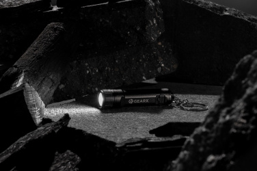 Logotrade corporate gift picture of: Gear X rechargeable ultra bright keychain torch