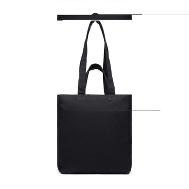 Logo trade promotional items image of: VINGA Hilo AWARE™ recycled canvas zip tote