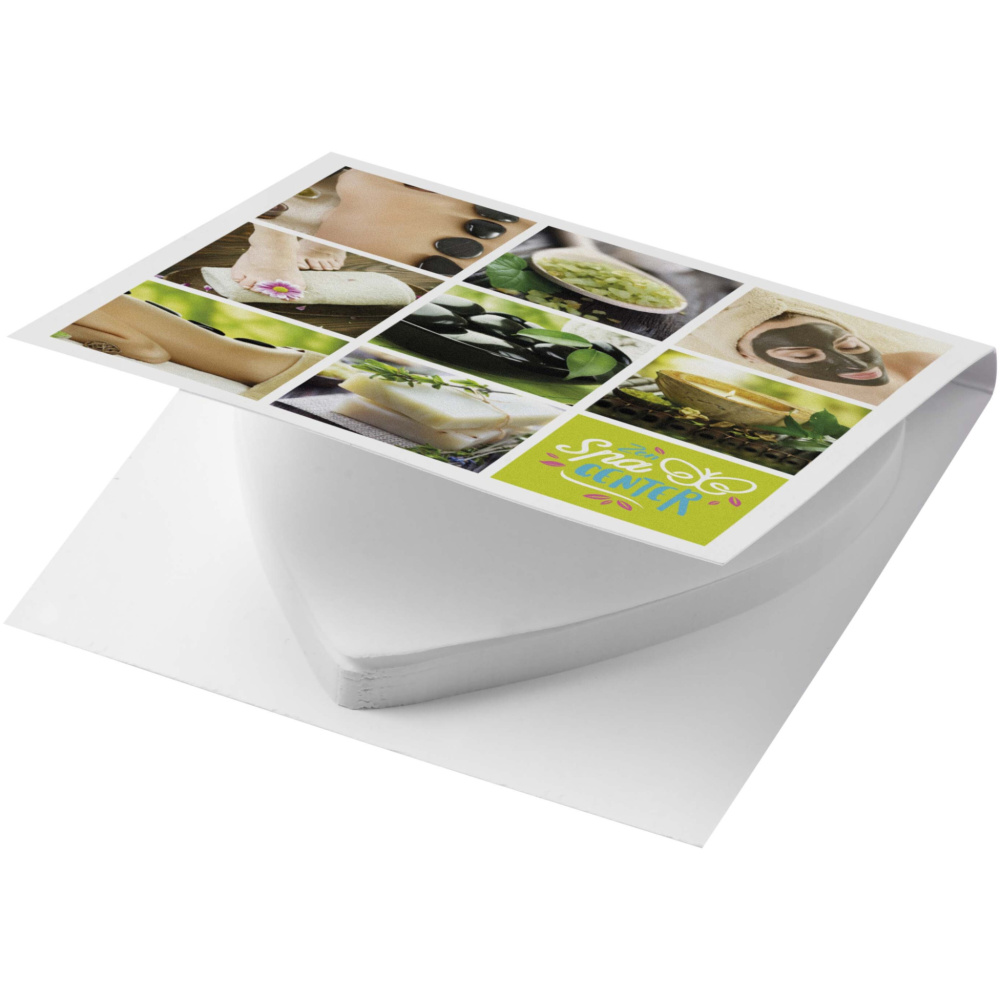 Logotrade promotional gifts photo of: Sticky-Mate® soft cover heart-shaped sticky notes