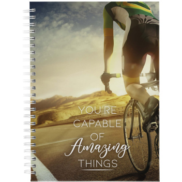 Logotrade promotional giveaways photo of: Desk-Mate® A5 hard cover undated diary
