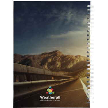 Logotrade business gifts photo of: Desk-Mate® A5 hard cover undated diary